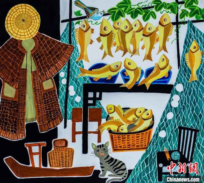 浙江象山农民创作力量：植根山海基因绘制家乡画卷