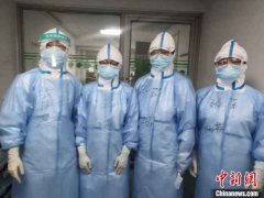 “剑指”武汉金银潭 江苏白衣战士“会师”进驻