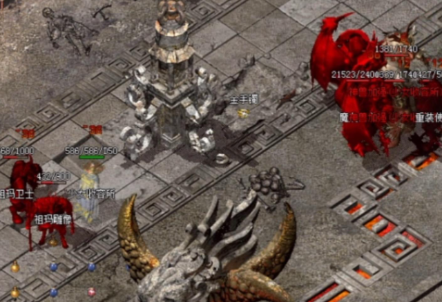 角色到达50级后挑战魔龙岭怪物密布且